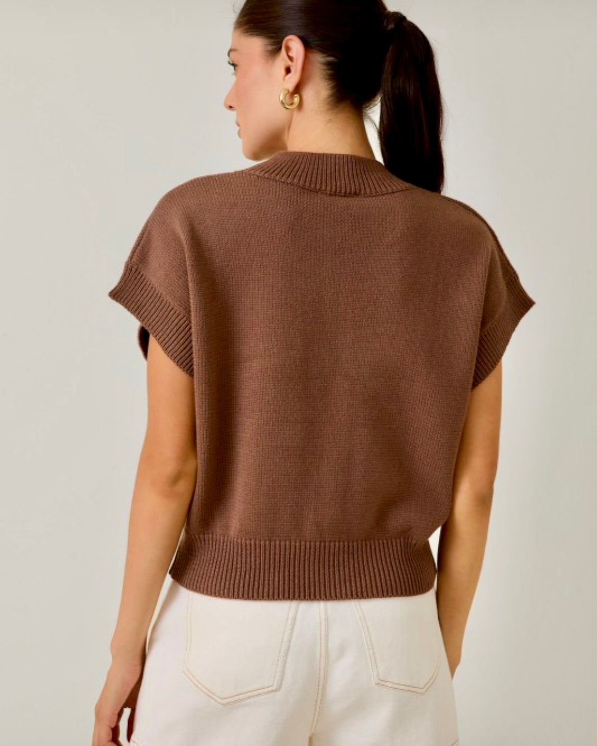 Brown Muse Top