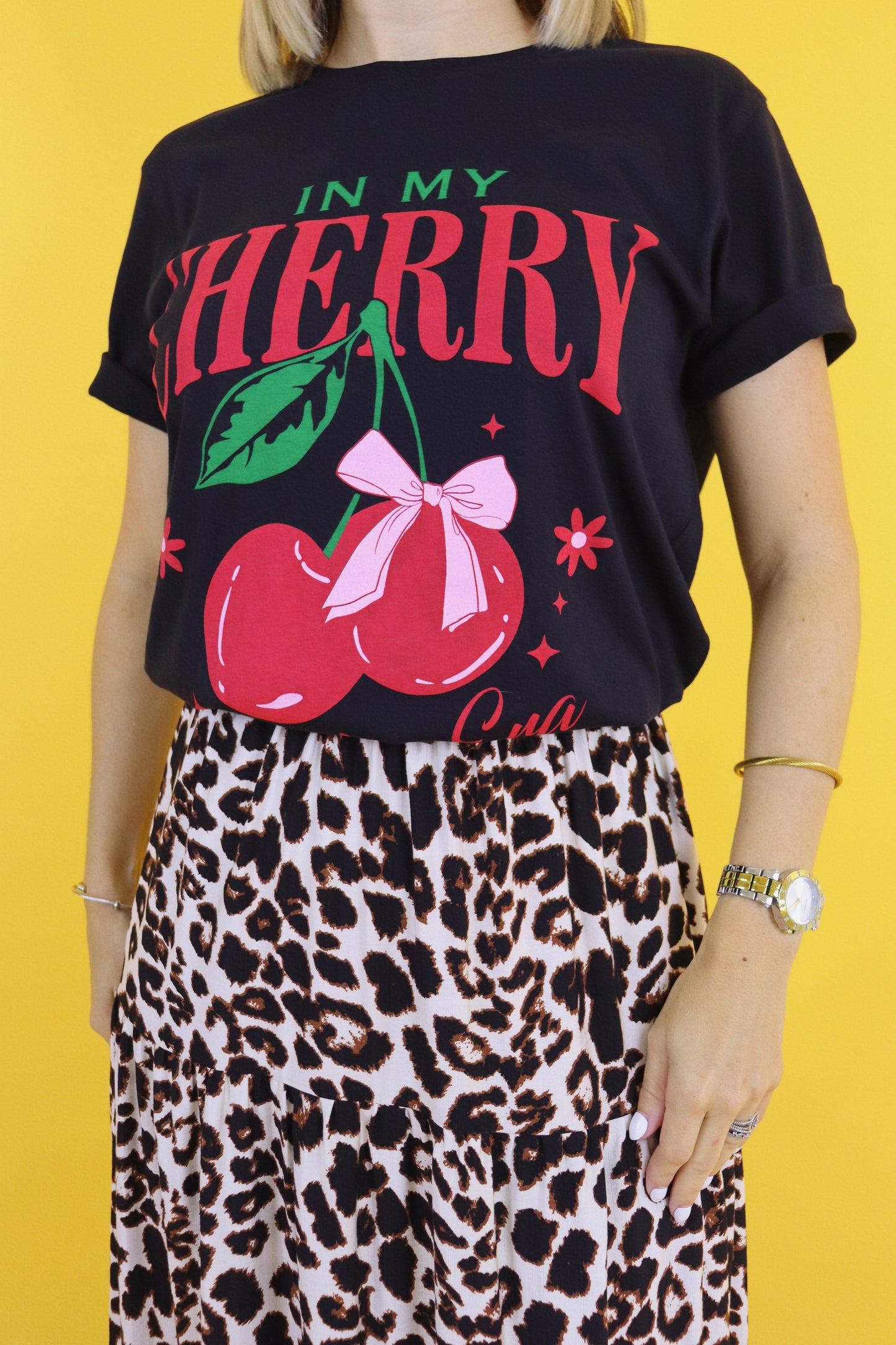 Cherry Era Top