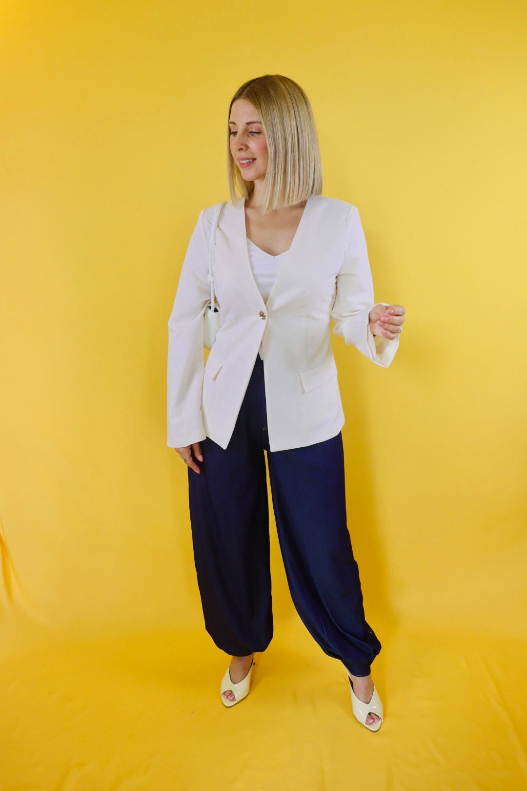 Aura Denim Balloon Pants