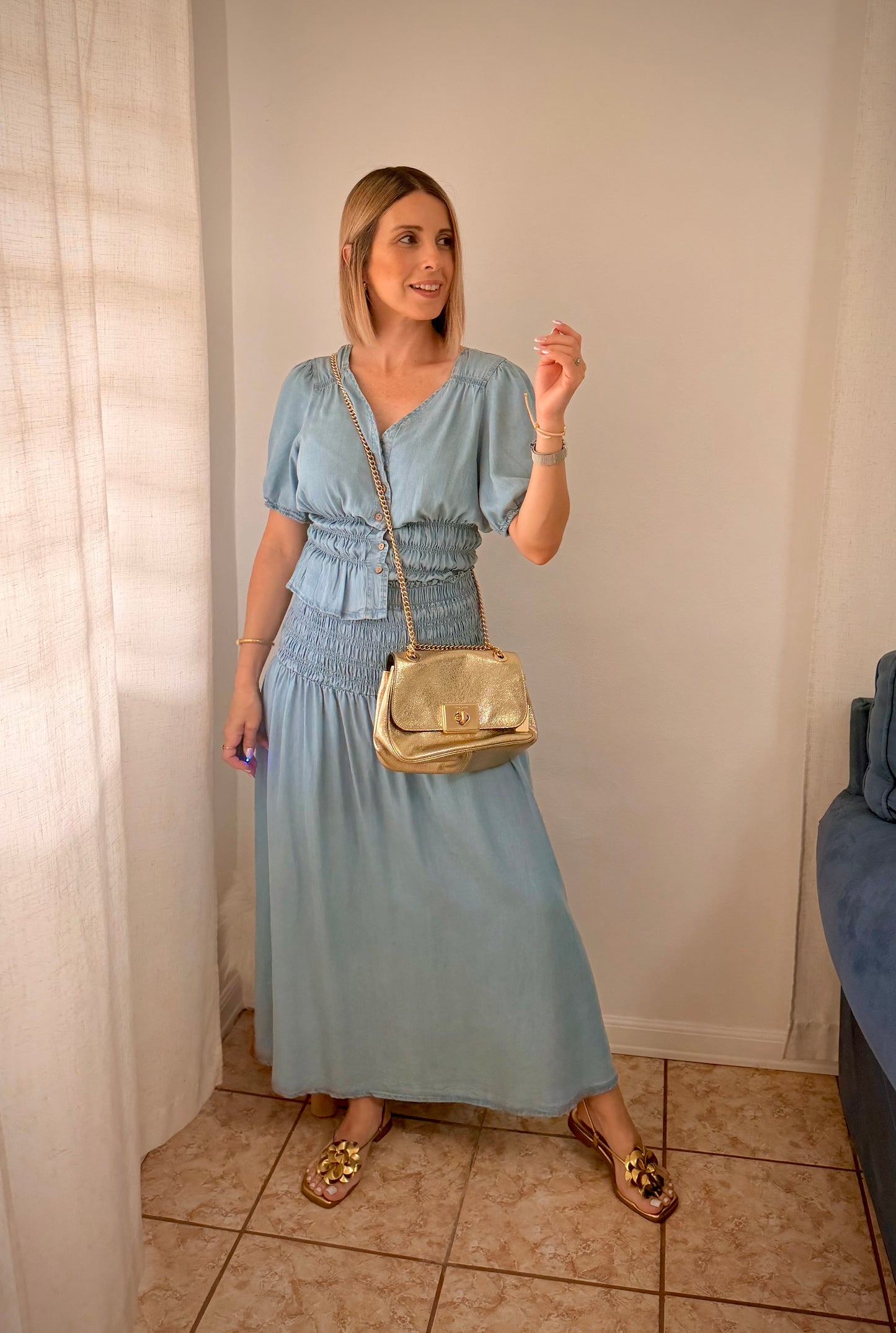 Tencel Denim Top