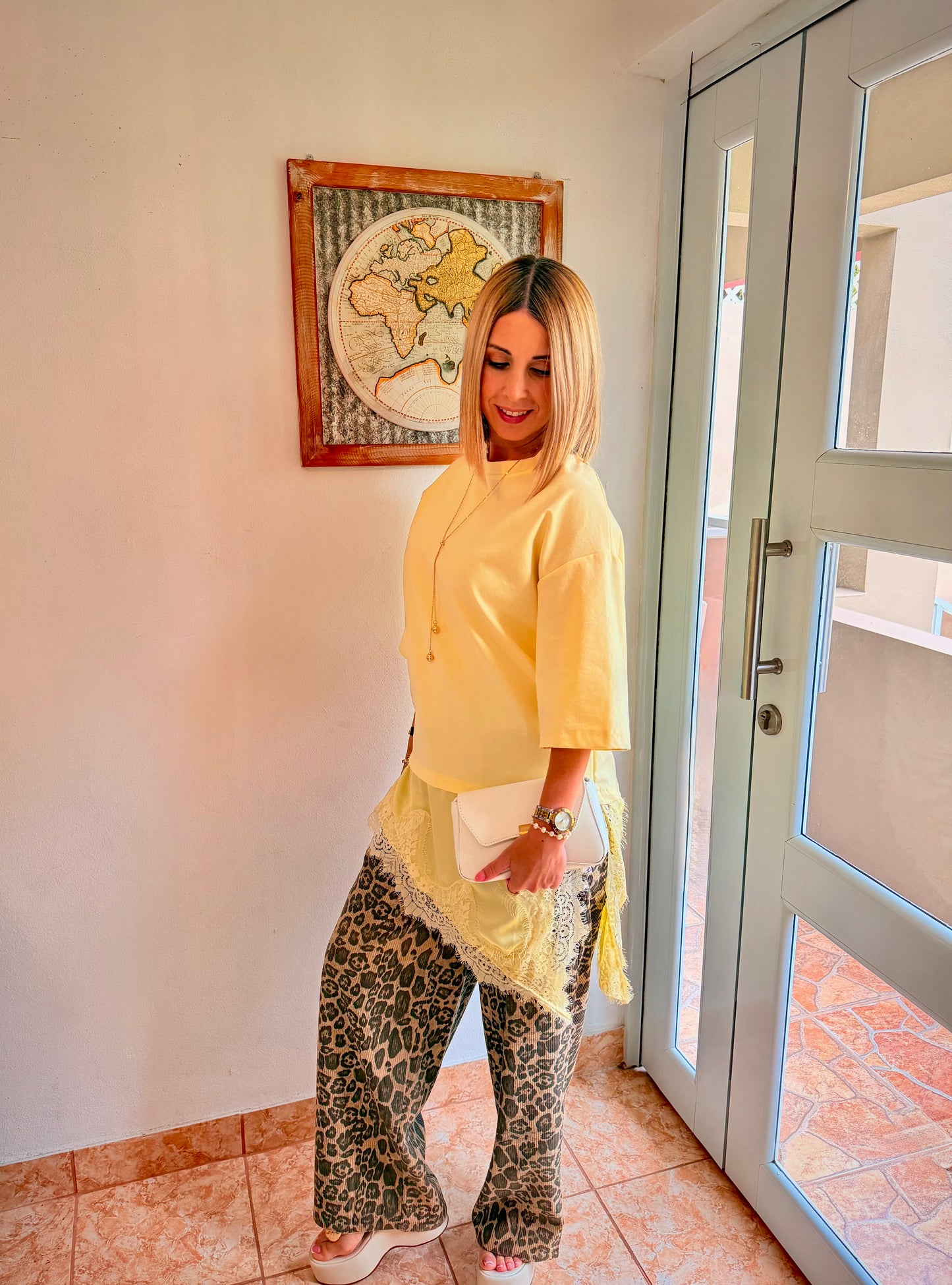 Golden Glow Asym Dress